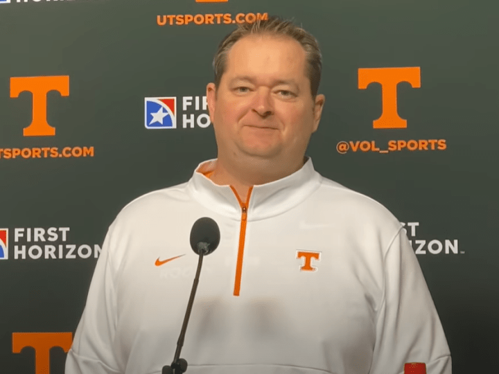 Josh Heupel Tennessee Vols football coach